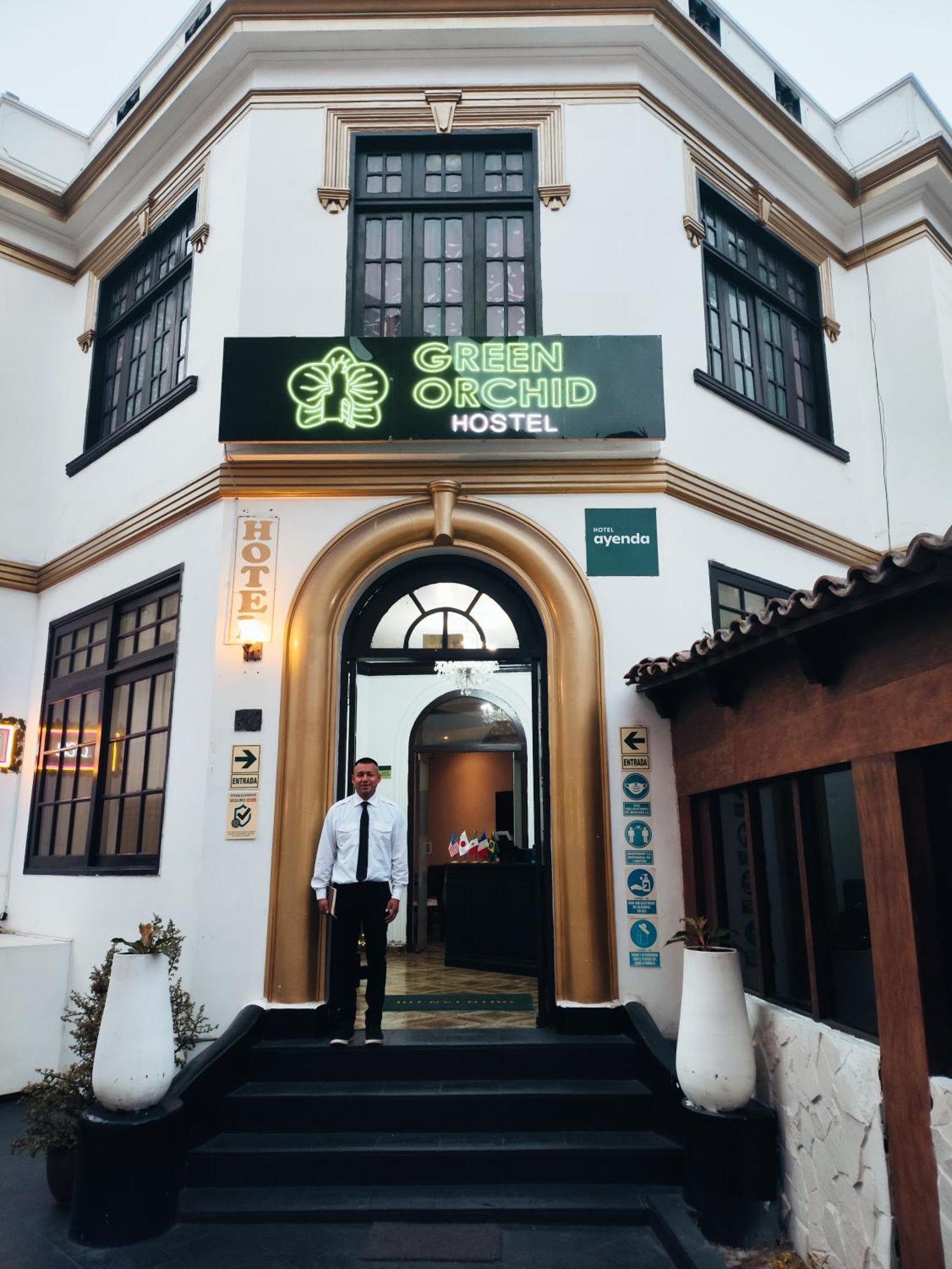 Orquidea Verde Miraflores Hotel Лима Екстериор снимка